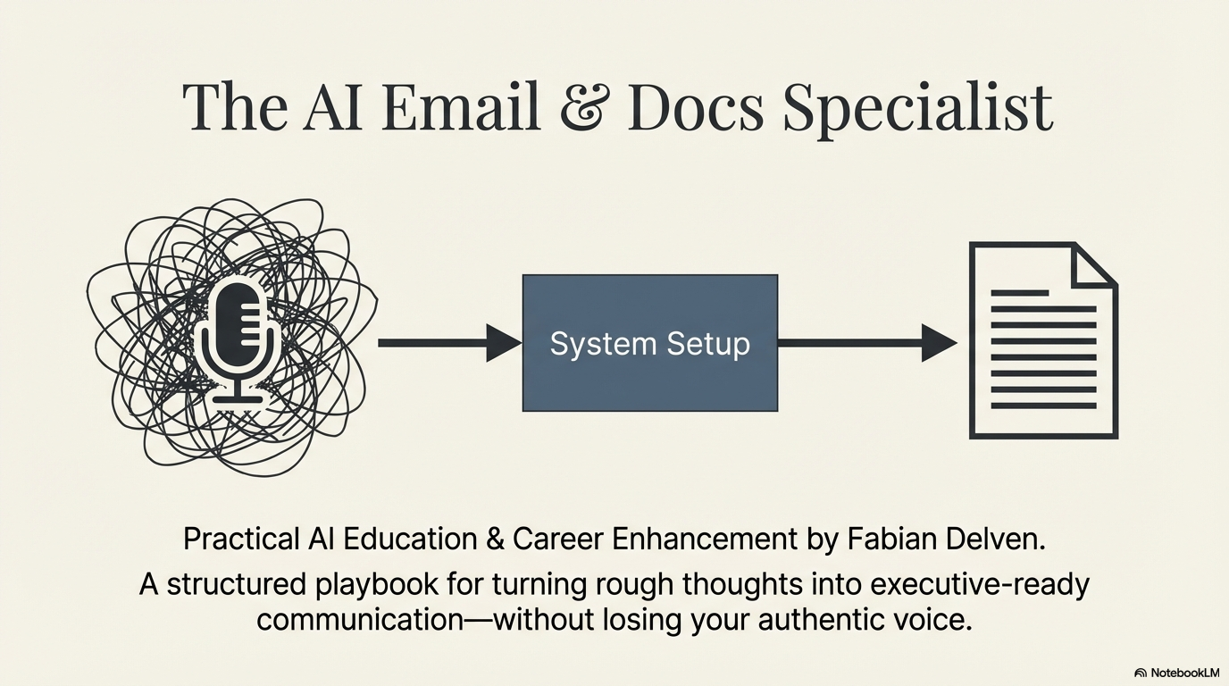 AI Email and Docs Specialist prototype walkthrough cover